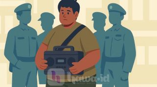 Pengamen Tunanetra di Siantar