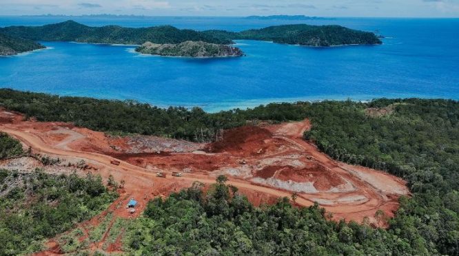 Tambang Nikel Pulau Gag Raja Ampat