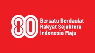 Logo HUT RI ke-80