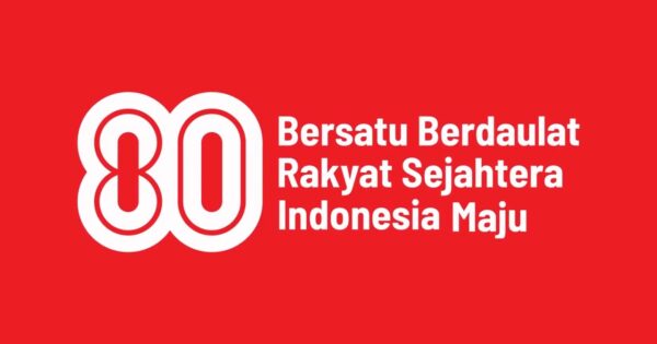 Logo HUT RI ke-80
