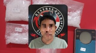 Polisi Temukan Sabu Ratusan Gram di Palupi