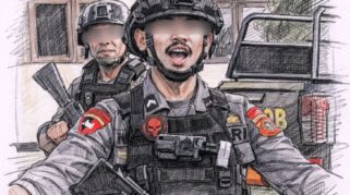 Brimob Tual Tewaskan Pelajar