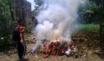 bakar sampah