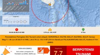 Peringatan Dini Tsunami BMKG
