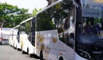 Bus Trans Palu dihentikan