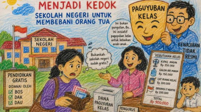 biaya paguyuban kelas sekolah negeri