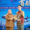 penerbangan langsung Guangzhou-Palu