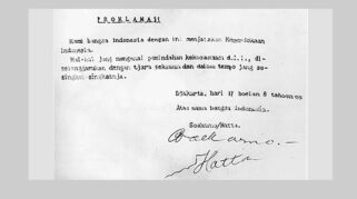 Teks Proklamasi Soekarno
