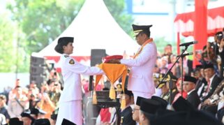 Upacara HUT ke-81 Kemerdekaan RI Sulawesi Tengah