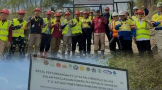 Tambang PT Citra Palu Minerals
