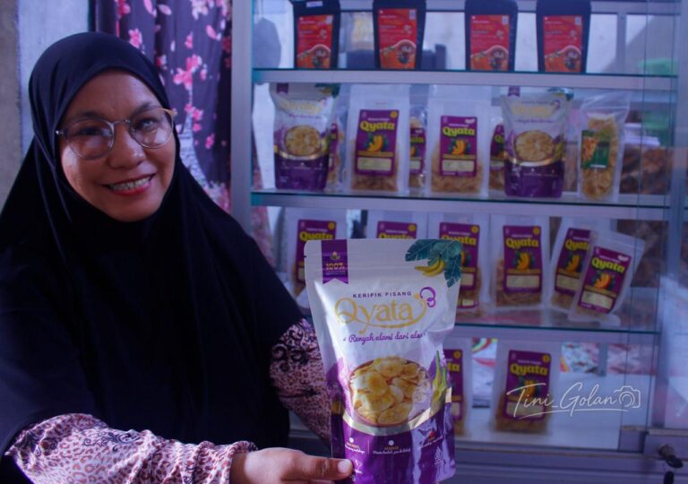 Keripik Pisang Qyata, Jalan Syalfiah Menata Kembali Hidupnya